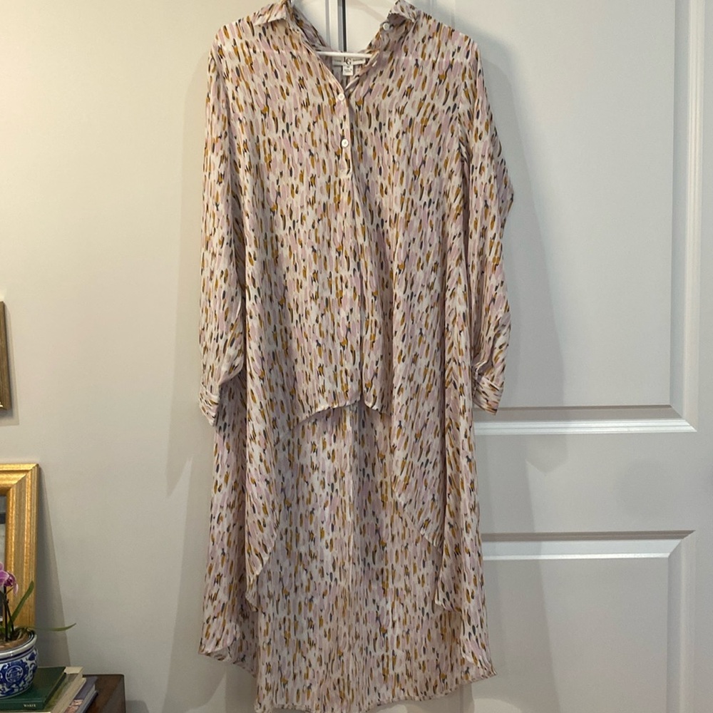 Hi low tunic blouse